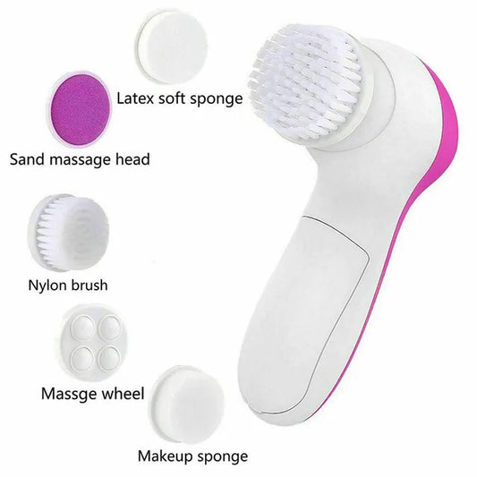 5 in 1 Facial Electric Cleanser and Massager, Face Massager Machine